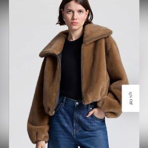 $655 A.L.C. Women's Hazel faux fur Jacket
